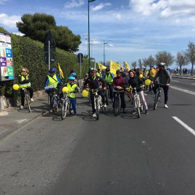 008 Sosta Dei Ciclisti Amnesty Sul Viale Artale Alagona 