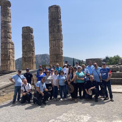 54 Tutti Insieme Con Ilektra Togia Nel Tempio Di Ordine Dorico E Periptero Venne Edificato Sui Resti Di Un Tempio Anteriore Eretto Nel Vi Secolo A.c