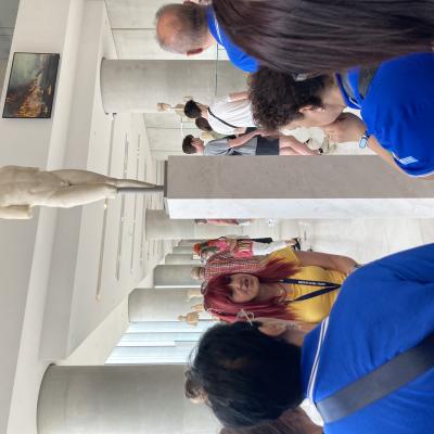 61 Arrivati Al Museo Dell Acropoli Incontriamo La Nostra Guida Anastasia