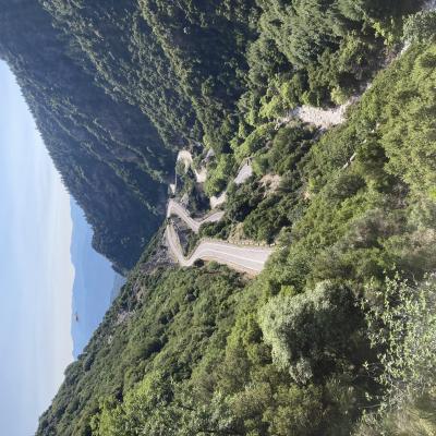 99 Percorriamo La Strada Spartis Kalamatas Un Tratto Di Strada Per Motociclisti