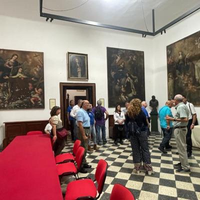 035 Parecchi Quadri Si Trovano In Sagrestia Anche Il Quadro Di San Gregorio Taumaturgo Di Pietro Novelli