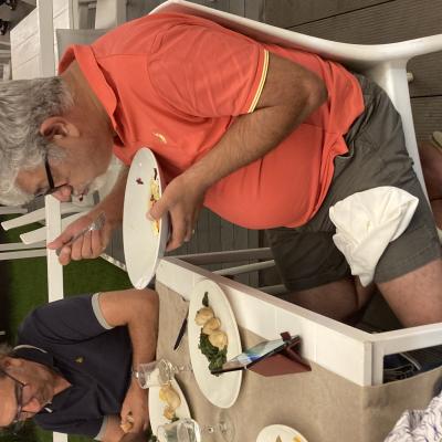 112 Finalmente Si Cena Qualcuno Voleva Solo L Insalata Perche Troppo Pieno Ma Alla Vista Degli Involtini Di Pesce Spada Non Ha Resistito