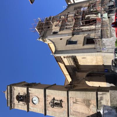 032 La Chiesa Santa Maria Assunta Con Scalinata In Pietra E Ringhiera In Ghisa Del 1877 Fonderie Archimede