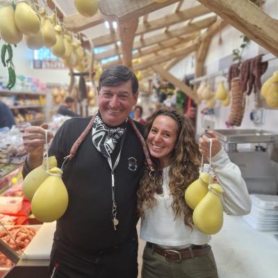 070 Il Presidente E Ottavia Fanno Un Po Di Spesa