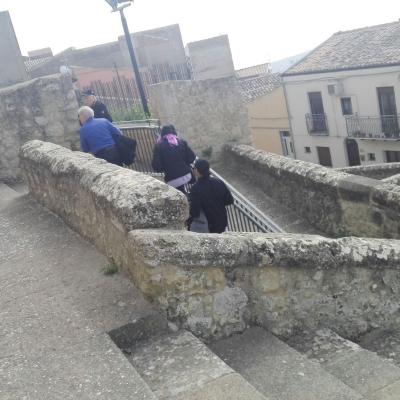 026 Dopo Una Lunga Salita Arrivati Alla Chiesa Ss Maria Degli Angeli