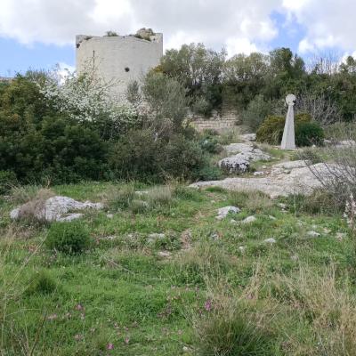023 Del Castello Reale Ci Sono I Resti Della Torre Maestra E Di Una Porzione Di Muro Troneggiano Da Lontano