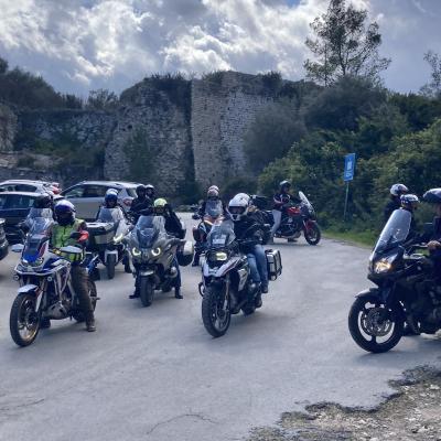 026 Si Riprendono Le Moto Per Proseguire Verso Avola