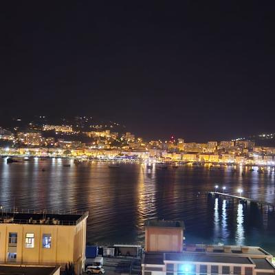 027 Panorama Mozzafiato Della Citta Di Ajaccio Dal Terrazzo Dell Hotel