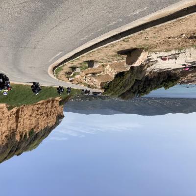 039 Attraversiamo La Spiaggia Di Liamone Nella Frazione Di Coggia