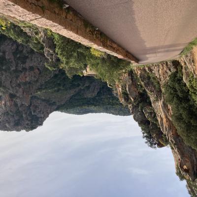 051 Le Calanche Di Piana E Una Strada Stretta E Tortuosa Che Si Aggrappa A Superbe Pareti Di Granito Che Cadono A Picco Sul Mare