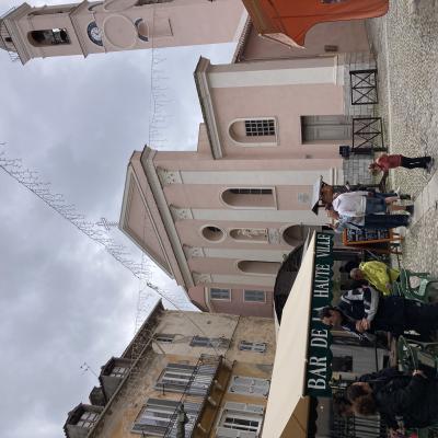 065 Di Fronte Troviamo La Chiesa Dell Annunciazione In Stile Barocco Costruita Nel 1459 Da Monsignore Ambroise Arrighi D Omezza E Diventata La Chiesa Parrocchiale Di Corte Nel Xviii Secolo