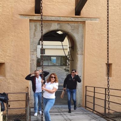 084 Il Palazzo Fino Alla Fine Del Dominio Genovese Nel Xviii Secolo Serviva Anche Come Luogo Di Giustizia E Prigionia Mario E Nino Stanu Scappannu