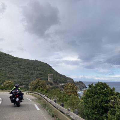 101 Nonostante La Pioggia Si Parte Per La Tappa Di Capo Corso O Volgarmente Chiamato Il Dito
