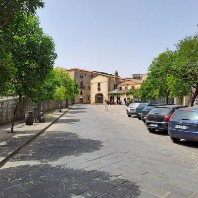 009 La Via Liberta Che Porta All Ex Casa Circondariale Di Mistretta E La Villa Comunale Sulla Dx