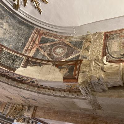 048 Da Ammirare Anche Gli Affreschi Normanni Sulla Volta Della Fonte Battesimale