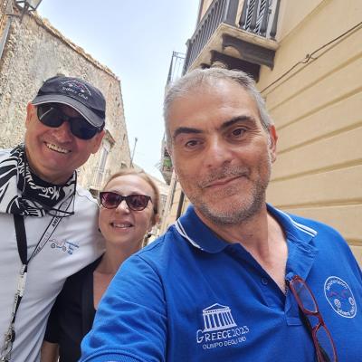 065 Un Selfie Con La Cara Giustina E Mario
