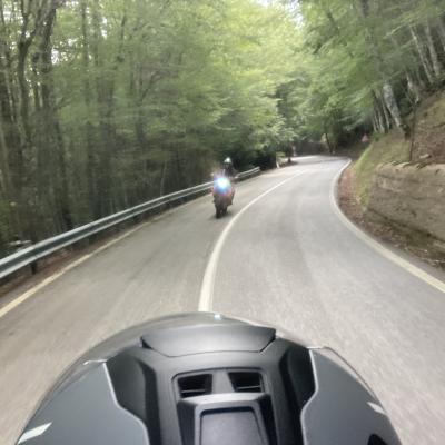 009 Claudio Si Diverte A Seguire La Scia Del Presidente Tra Tornanti E Curve