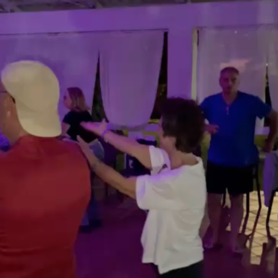 039 Altra Serata Dancing Mario Il Fiorello Della Situazione E Carmelo Scatenati
